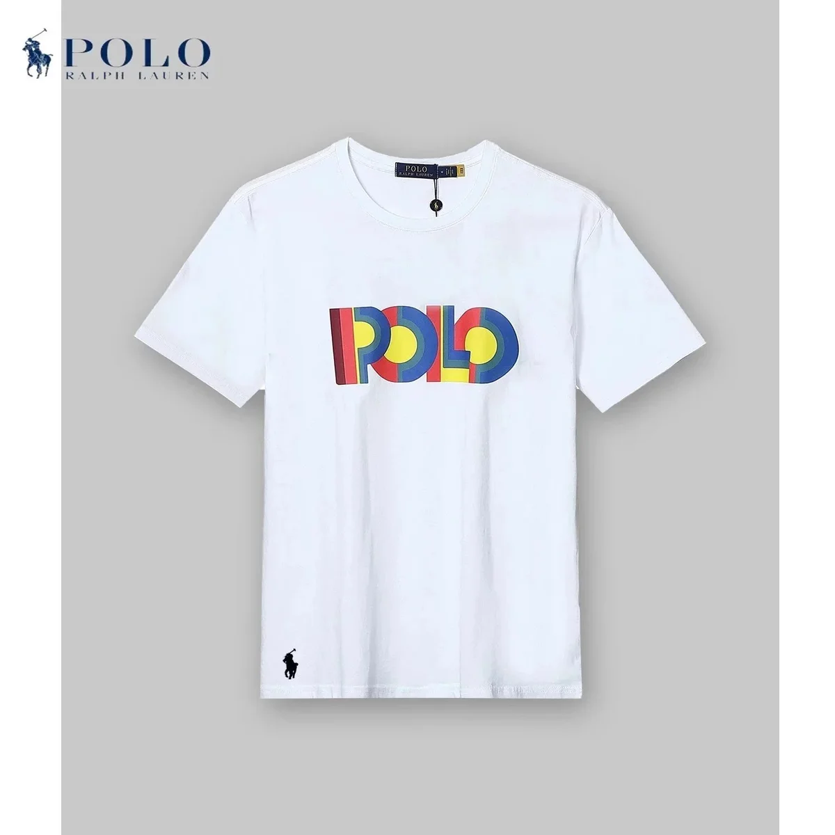 Polo Ralph Lauren POLO Color Block T-Shirt White