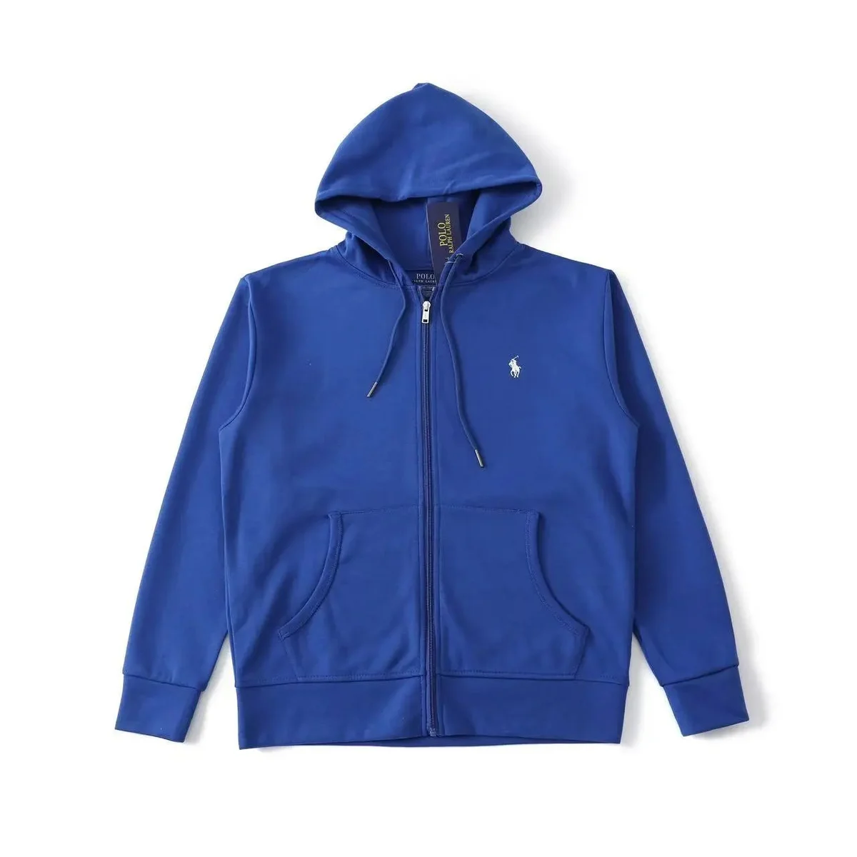 Polo Ralph Lauren Royal Blue Zip-Up Hoodie
