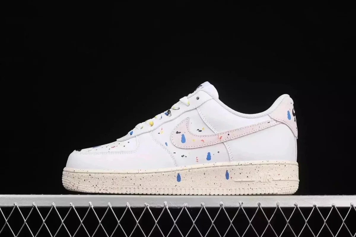Nike Air Force 1 AF1彩色泼墨 Sneakers