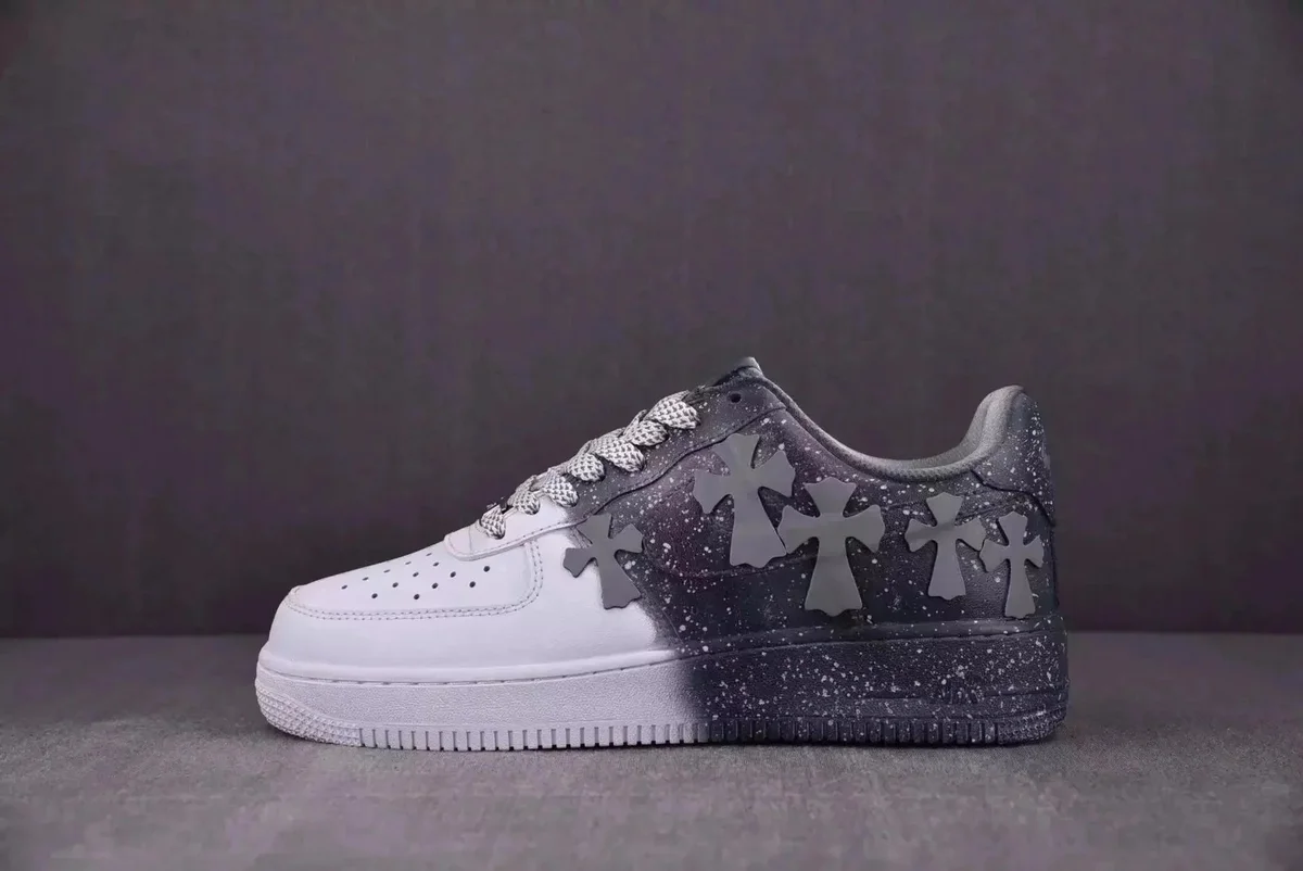 Chrome Hearts Air Force 1 AF1克罗心星空泼墨 Sneakers