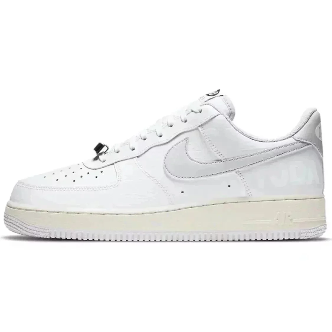 Nike Air Force 1 AF1 Toll Free White Grey Sneakers