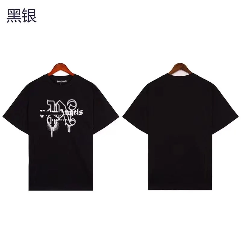 Palm Angels Palm Bear T-Shirt Black Silver