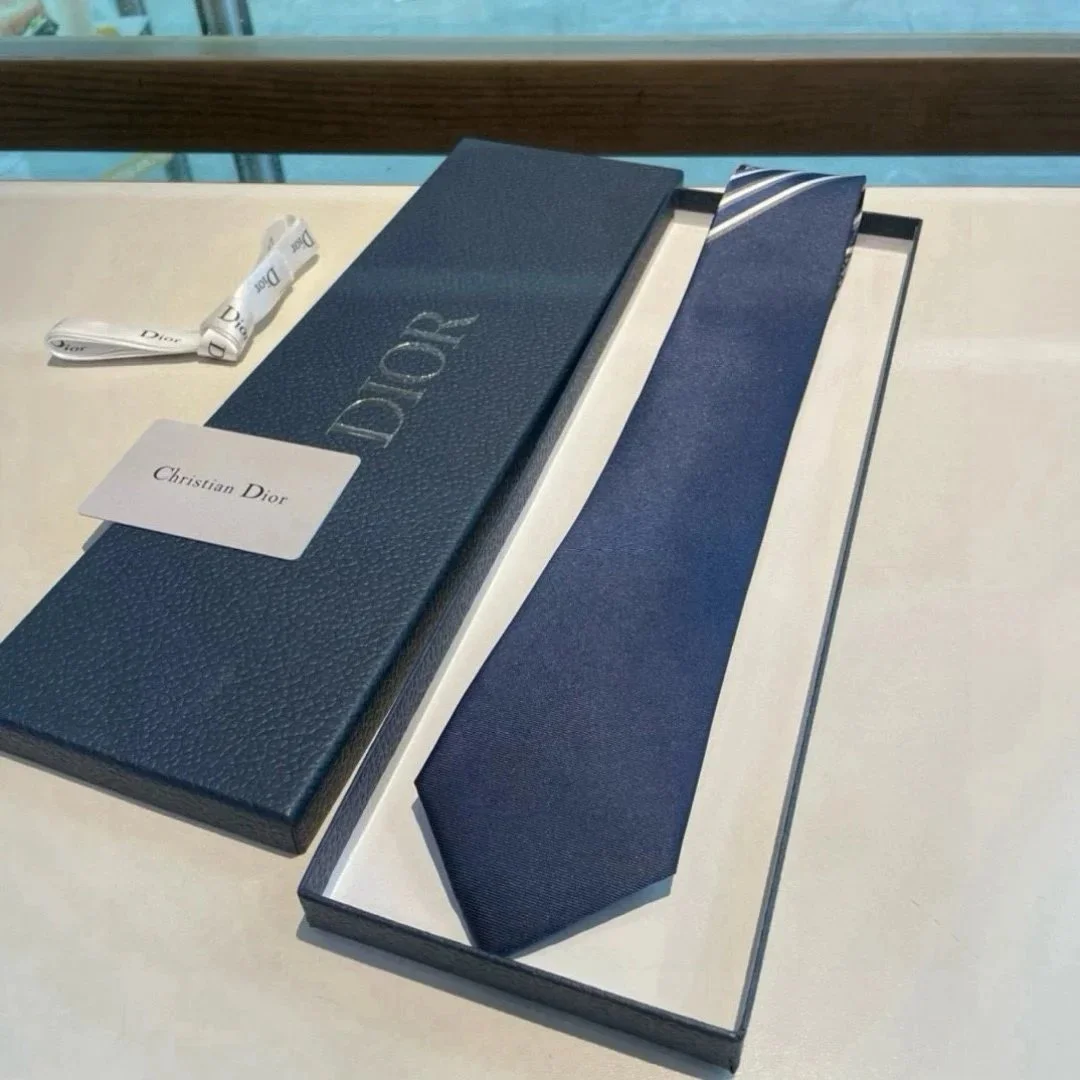 Christian Dior Classic Tie Navy