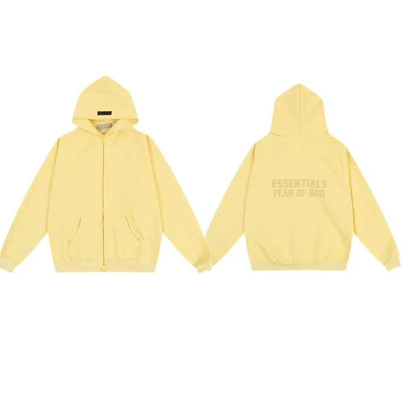 Fear of God Essentials Warm Yellow Hoodie
