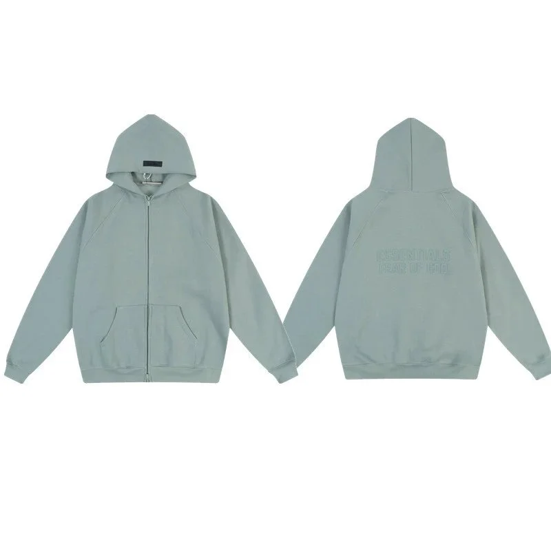 Fear of God Essentials Oversized Hoodie 2225 梧桐蓝