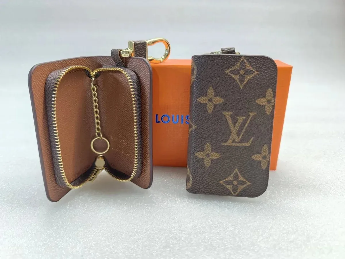 Louis Vuitton Monogram Key Case Brown