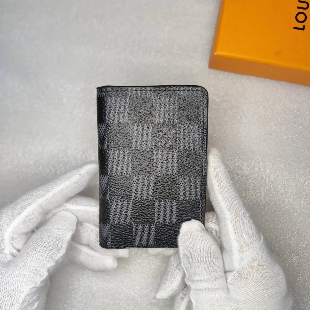 Louis Vuitton Damier Card Holder Black