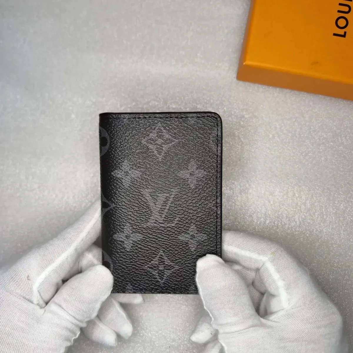 Louis Vuitton Monogram Card Holder Black