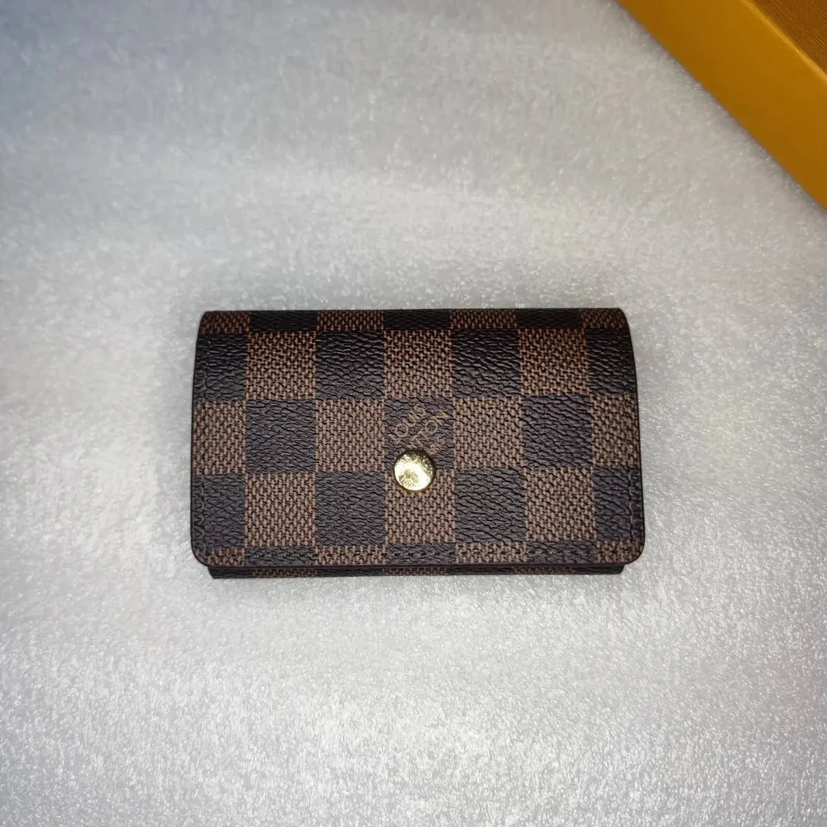 Louis Vuitton Damier Key Case Brown