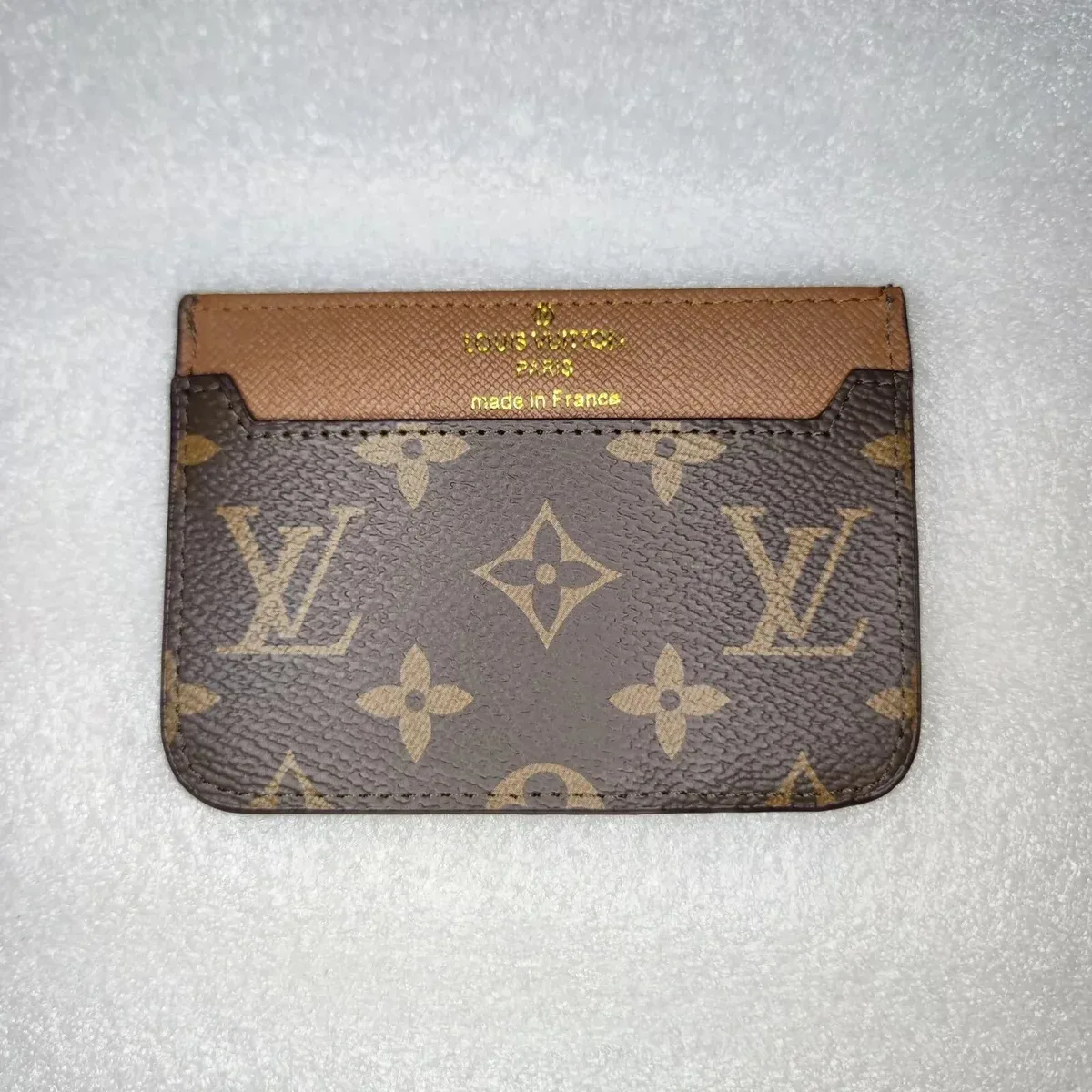 Louis Vuitton Monogram Card Holder Brown