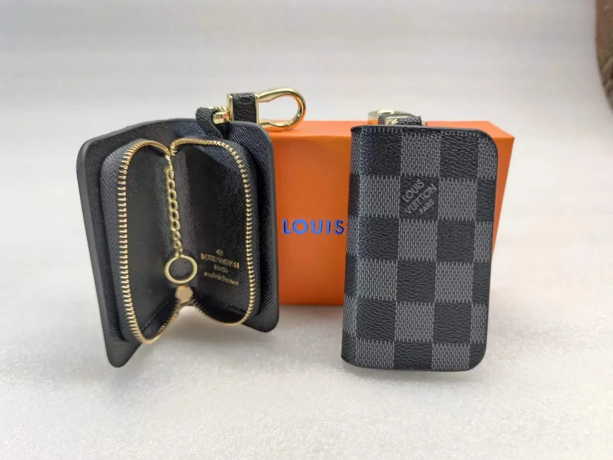 Louis Vuitton Damier Key Case Black