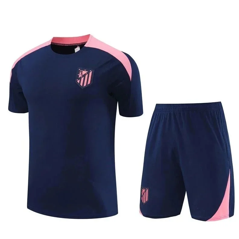 Atletico Madrid Training Set Navy/Pink Sports