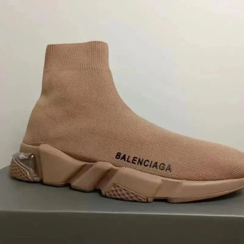Balenciaga Speed Trainer Beige Sock Sneaker