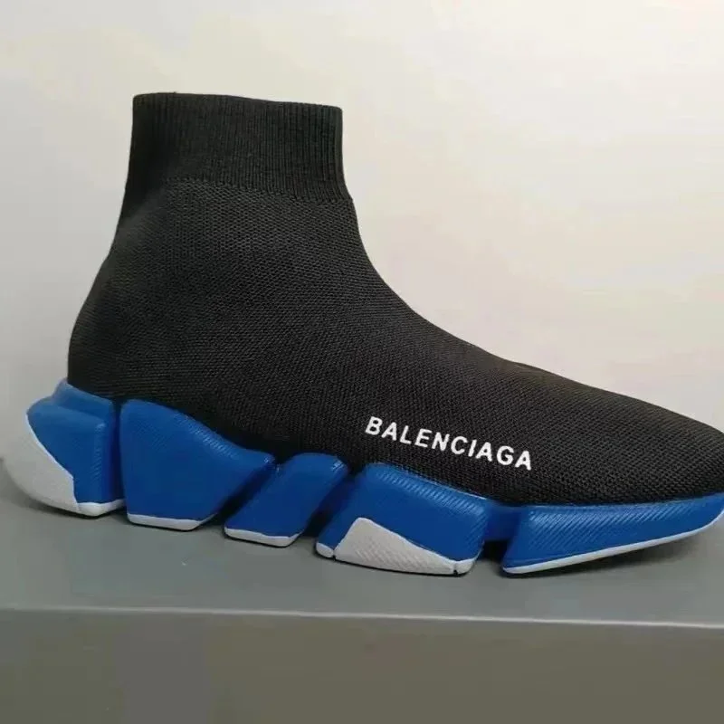 Balenciaga Speed Trainer Black/Blue Sneakers