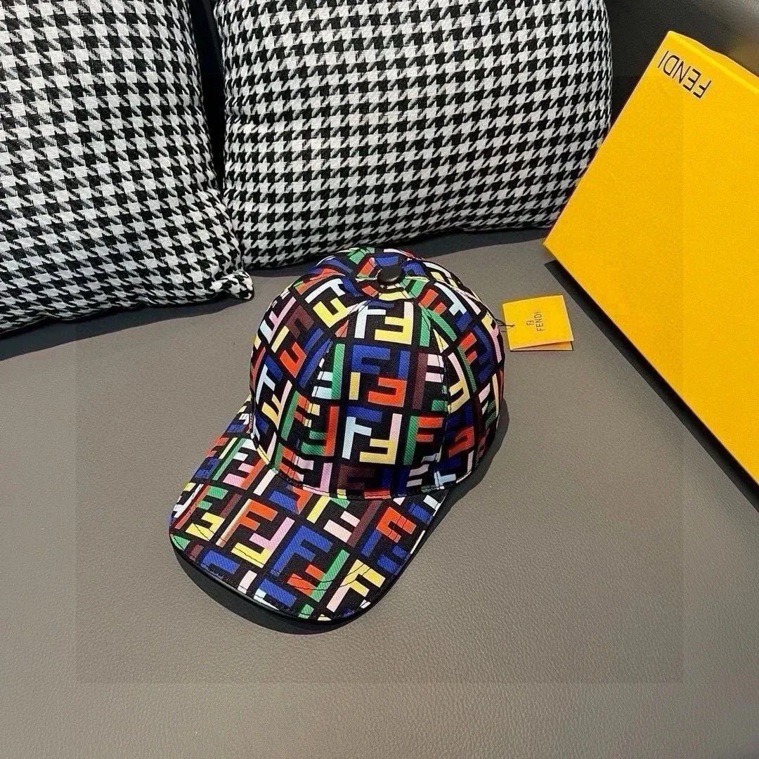 Fendi Fendi High Version8 Color Block Cap