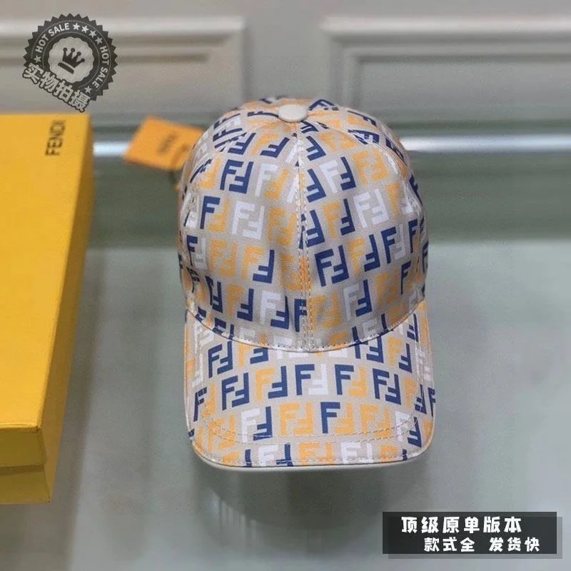 Fendi Fendi High Version7 Logo Cap