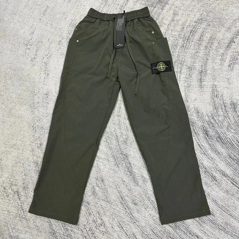 Stone Island 68-15 Olive Cargo Pants