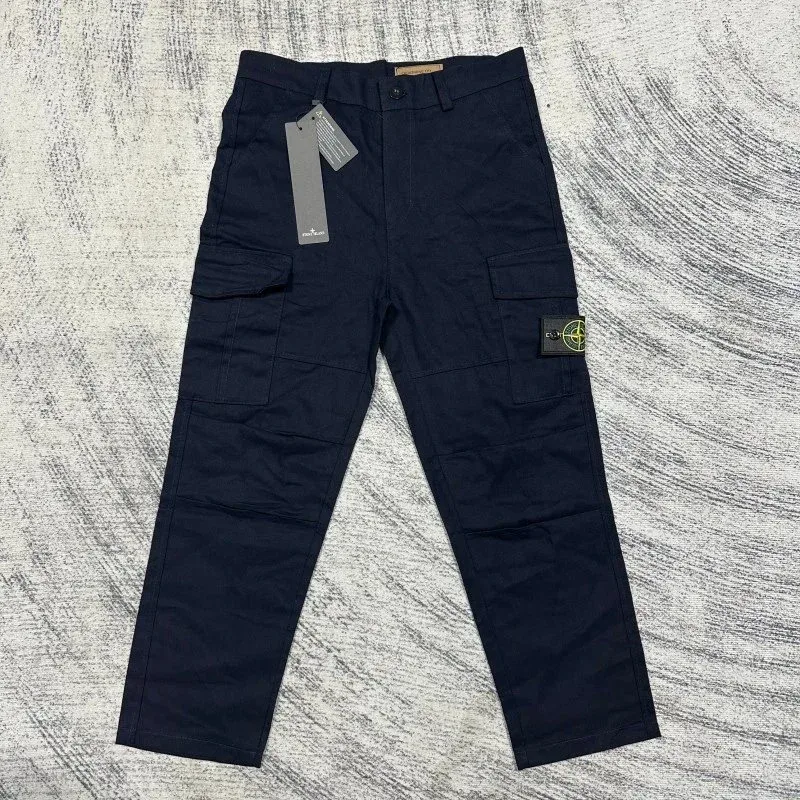 Stone Island 68-15 Navy Cargo Pants
