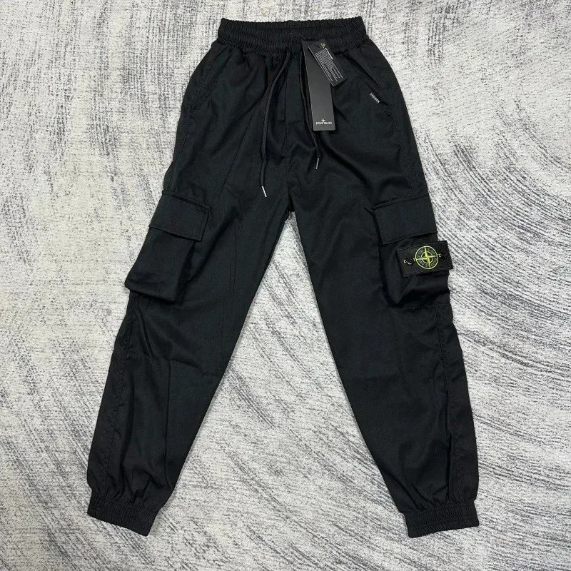 Stone Island 68-15 Black Cargo Pants
