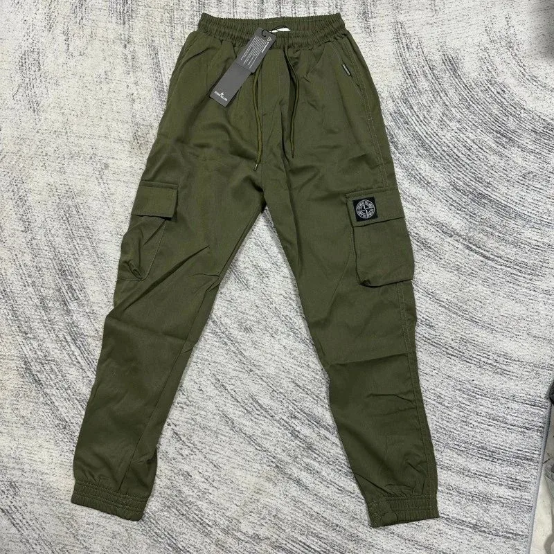Stone Island Stone Island 68-15 Olive Cargo Pants Multicolor
