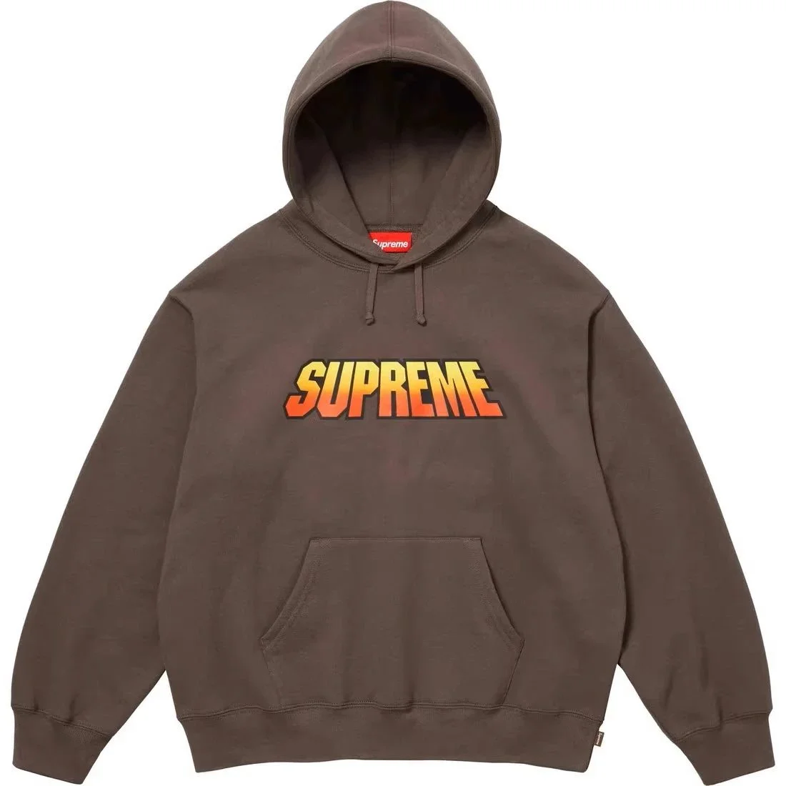 Supreme BB-23 Supreme Logo Hoodie Brown