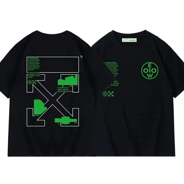 Off-White ODSY-1000 Black Green T-Shirt