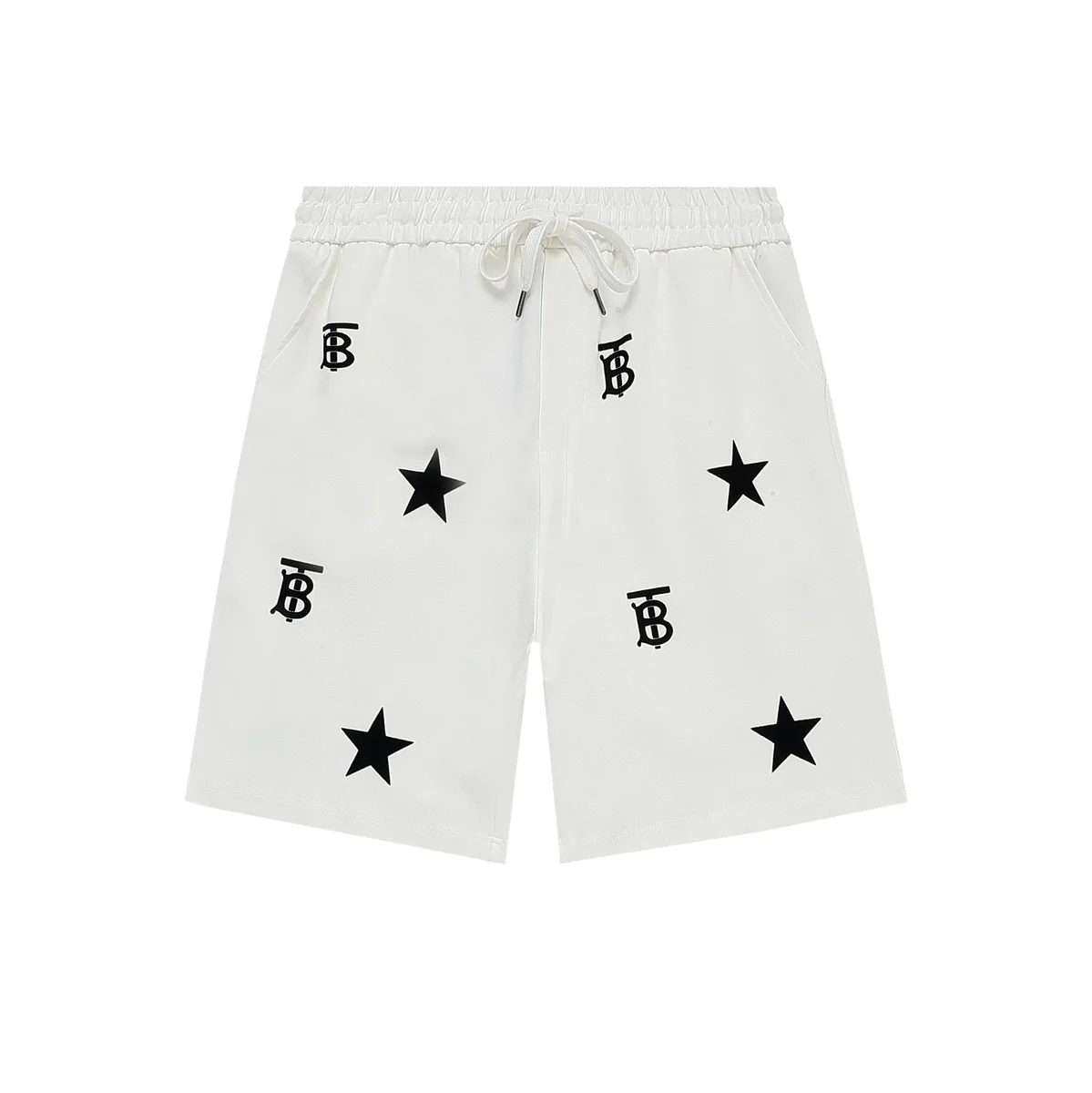 Burberry TB Monogram Star White Shorts