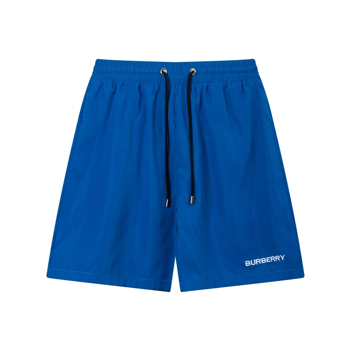 Burberry Blue Solid Shorts