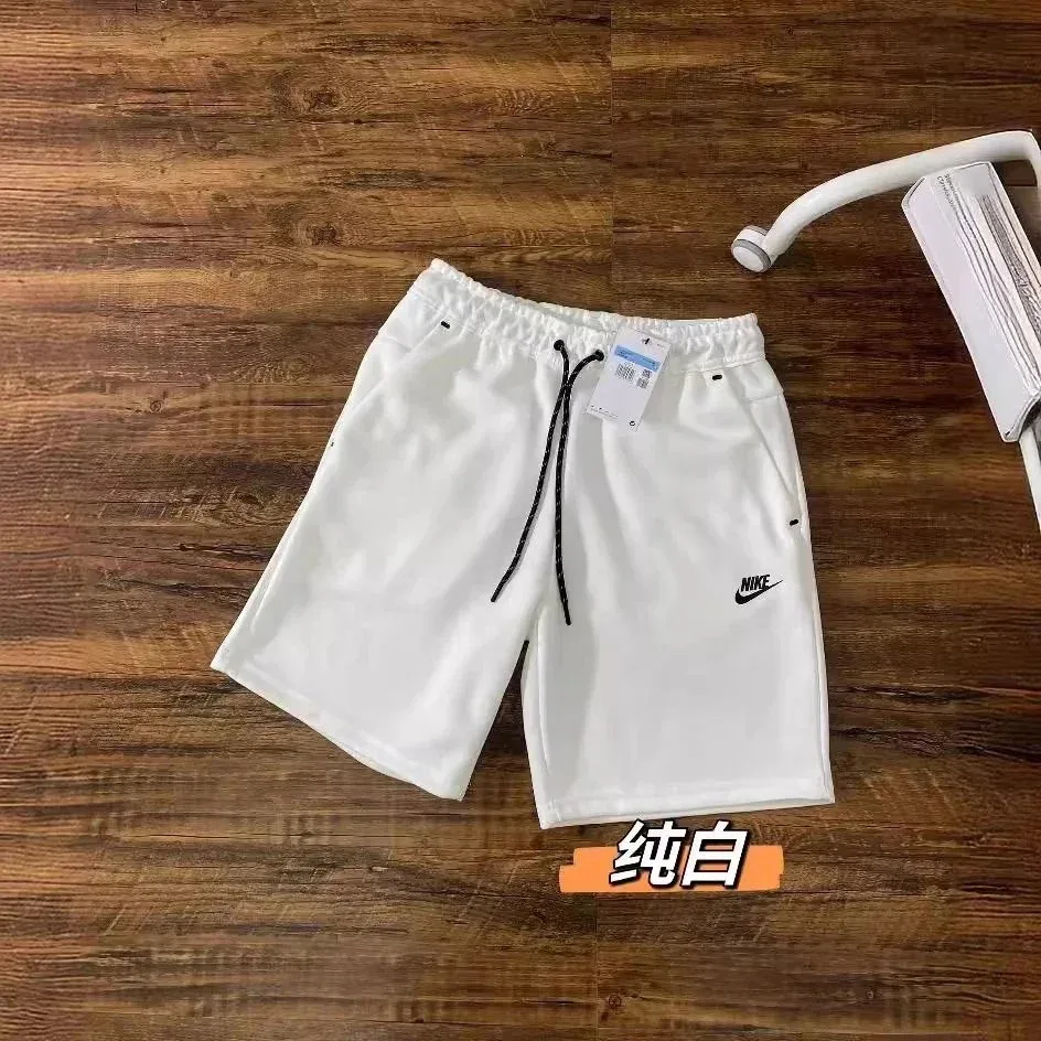 Nike Pure White Tech Fleece Shorts