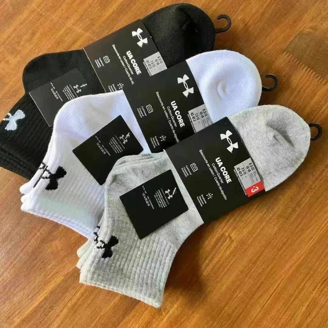 Under Armour UA Core 09 6pair Socks Black/White/Grey