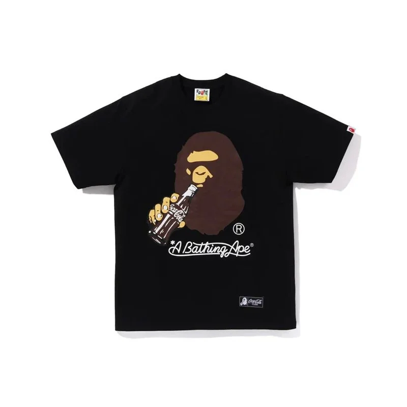 A Bathing Ape BAPE STA Black Coca-Cola T-Shirt