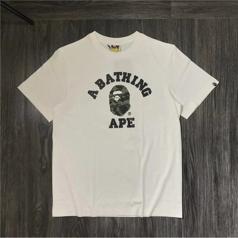 A Bathing Ape A Bathing Ape BAPE STA White Camo Logo T-Shirt White