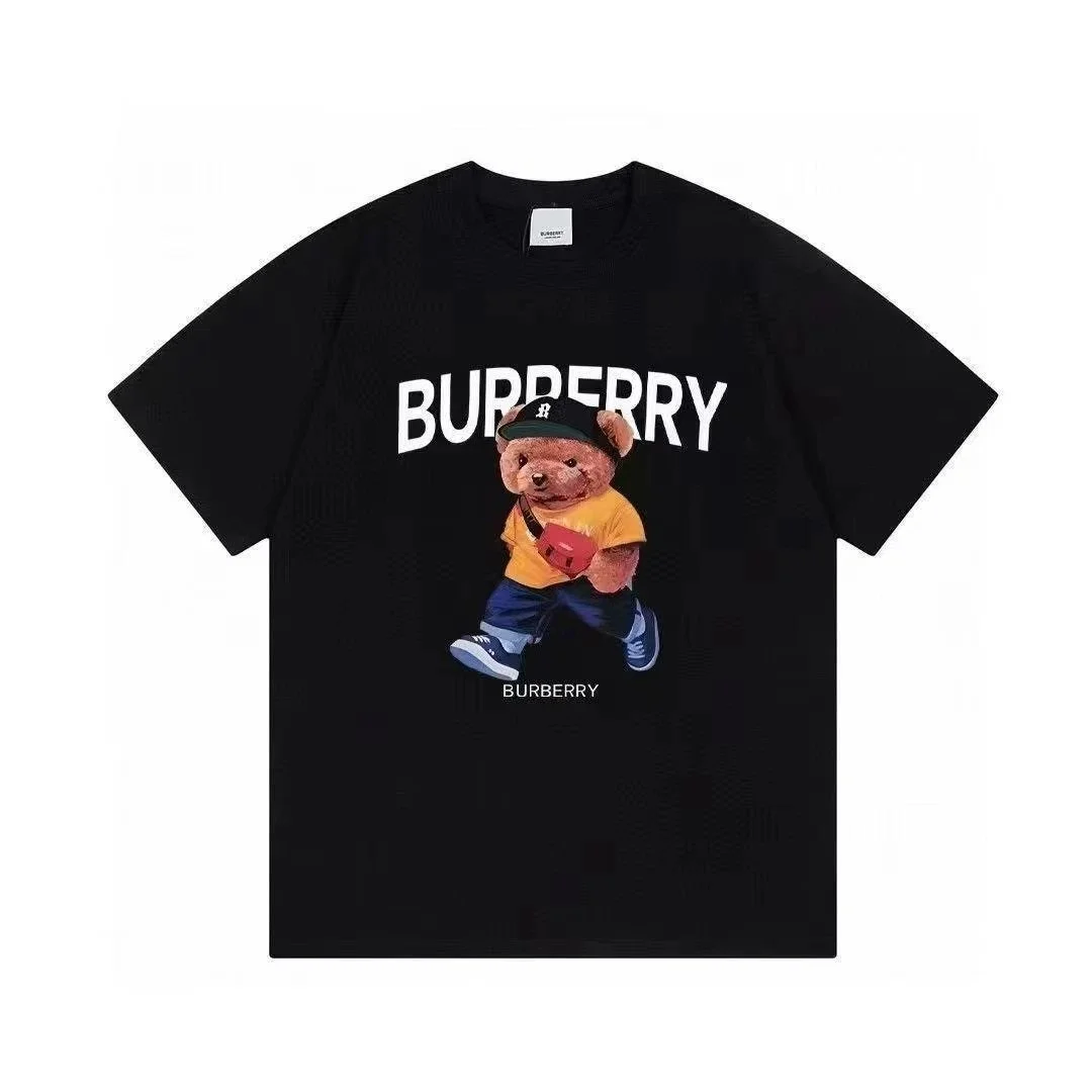Burberry Bear Graphic Black T-Shirt