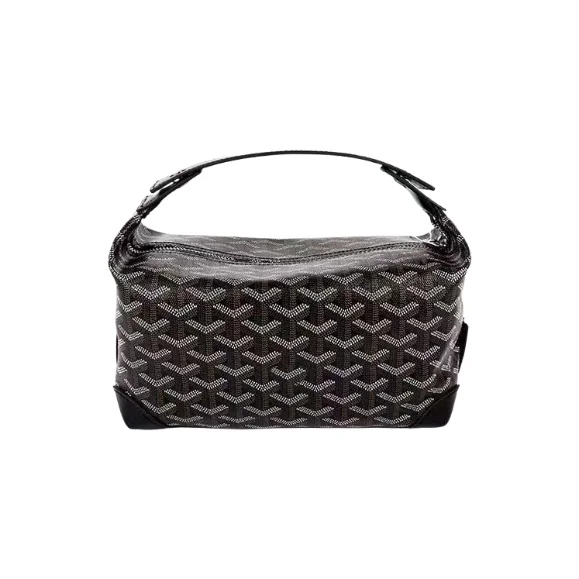 Goyard YARD BB-25 Black Leather Handbag