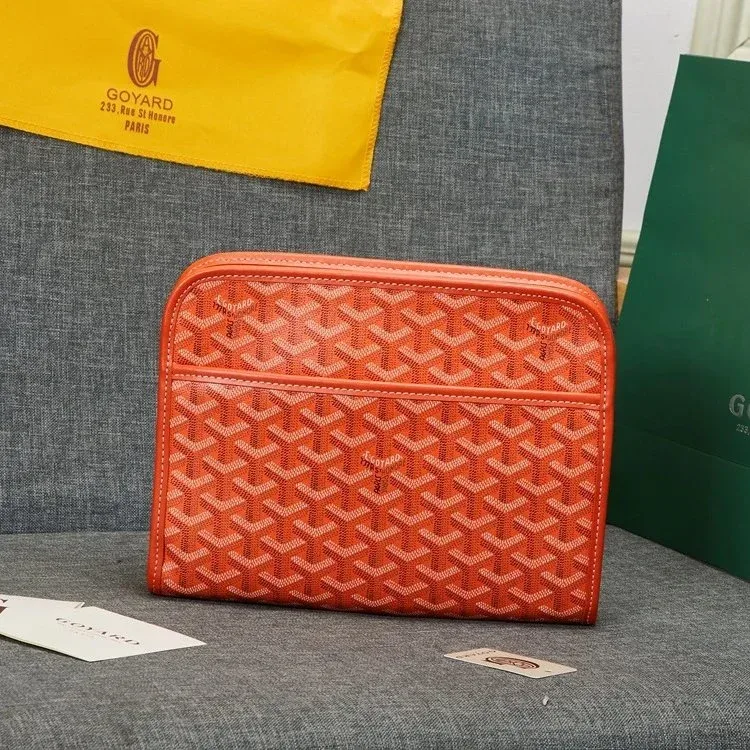 Goyard BB-24 (Orange) Clutch Bag