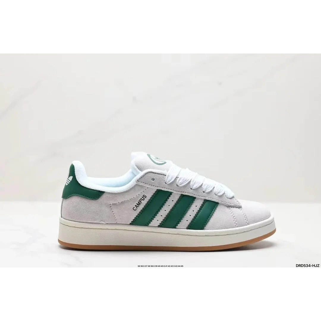 Adidas Campus White/Green Sneakers