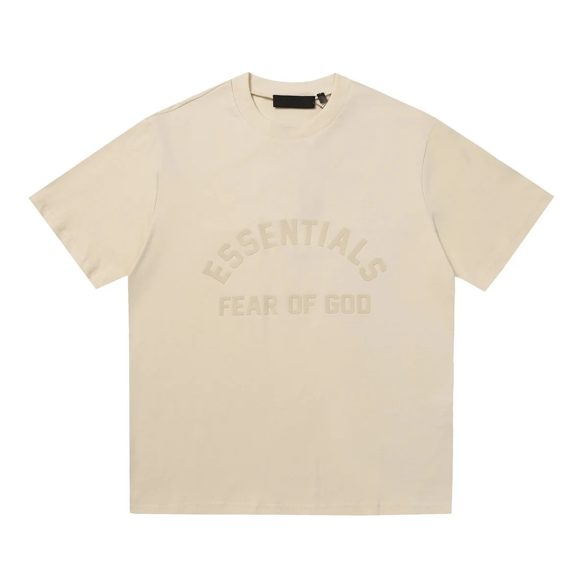 Fear of God Essentials 'Fear of God' Beige T-Shirt