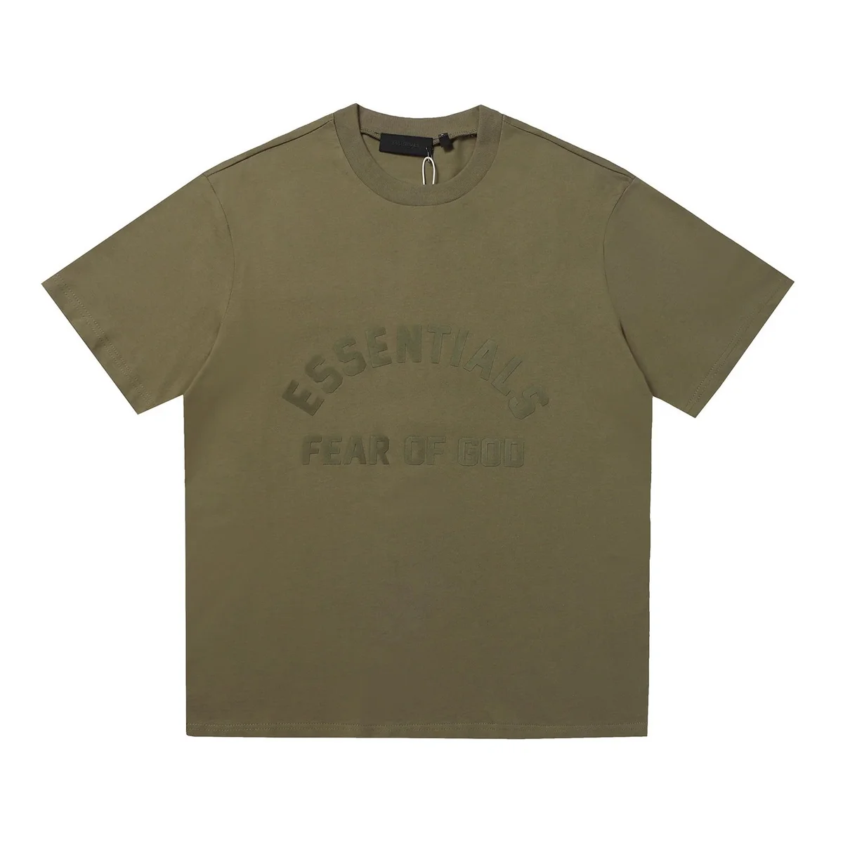 Fear of God Essentials Olive T-Shirt