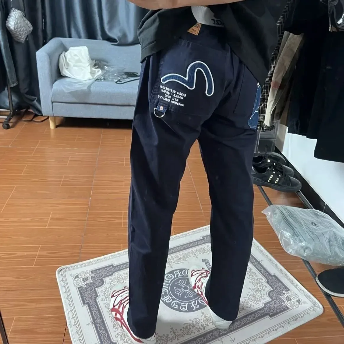 Maison Mihara Yasuhiro MMY Blakey Navy Jeans