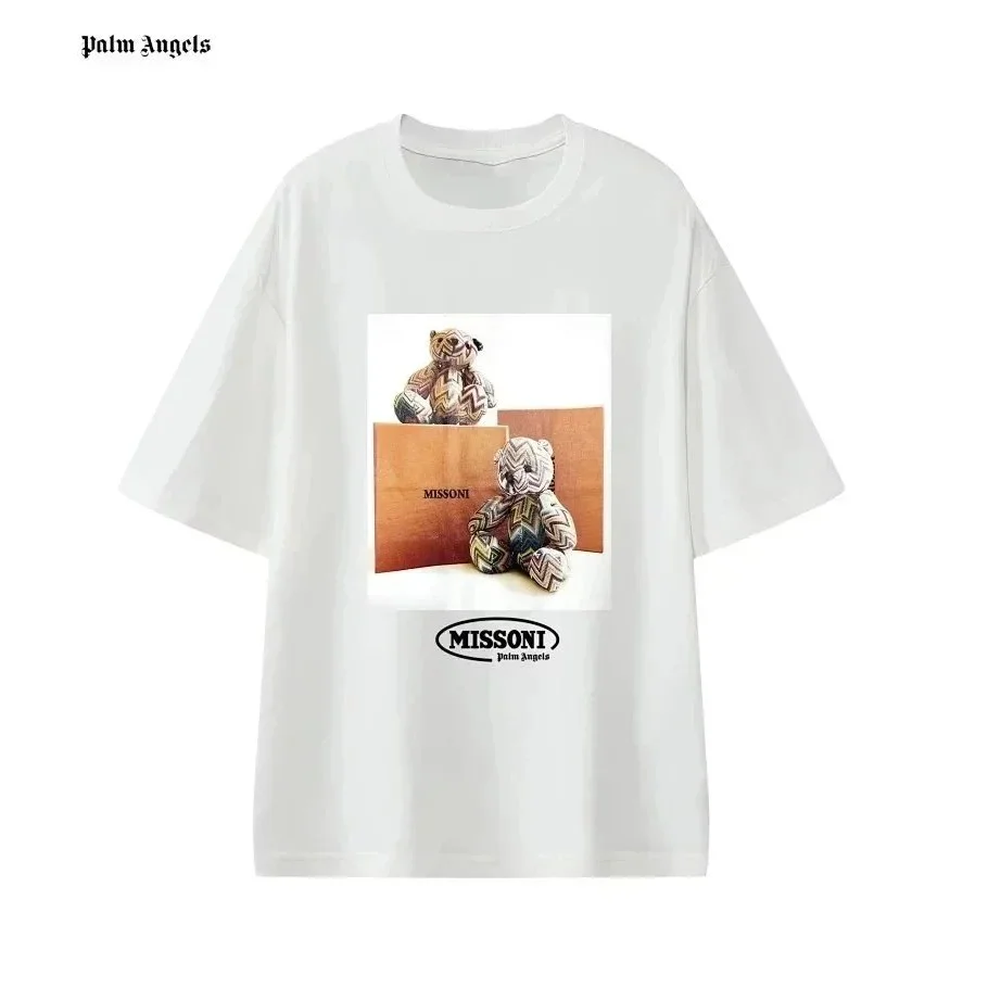 Missoni Bear Print White T-Shirt