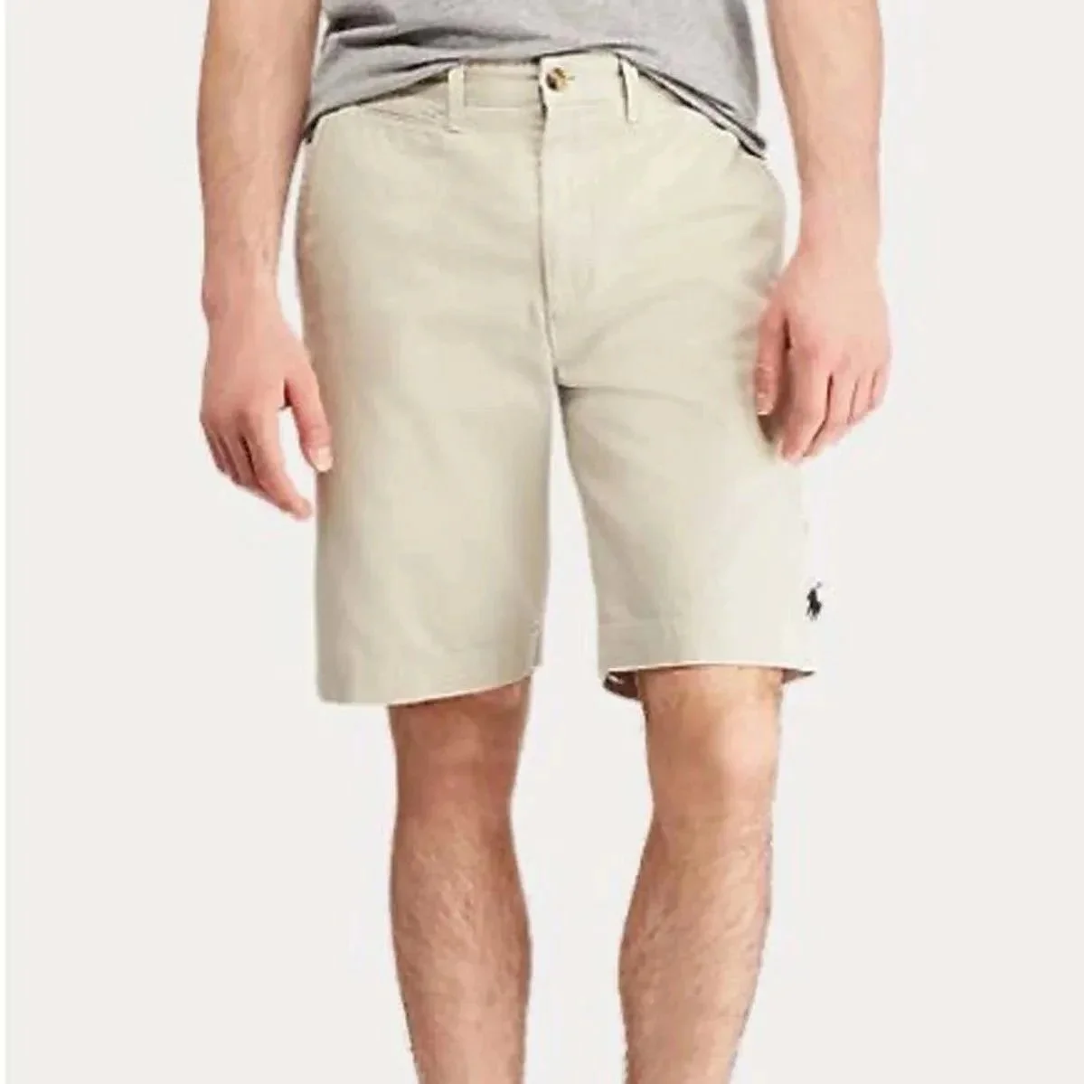 Polo Ralph Lauren Classic Logo Beige Shorts