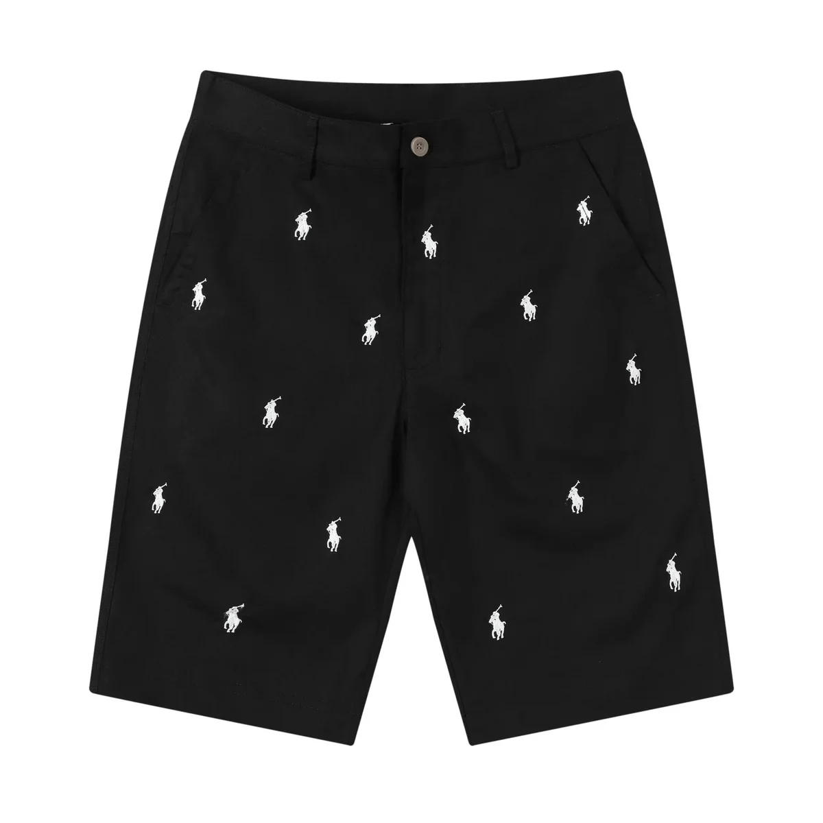 Polo Ralph Lauren Classic Logo Black Polo Shorts