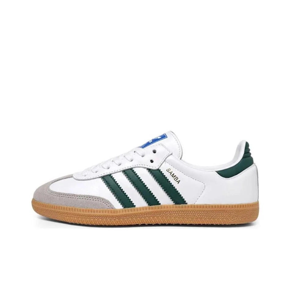 Adidas Samba White/Green Sneakers