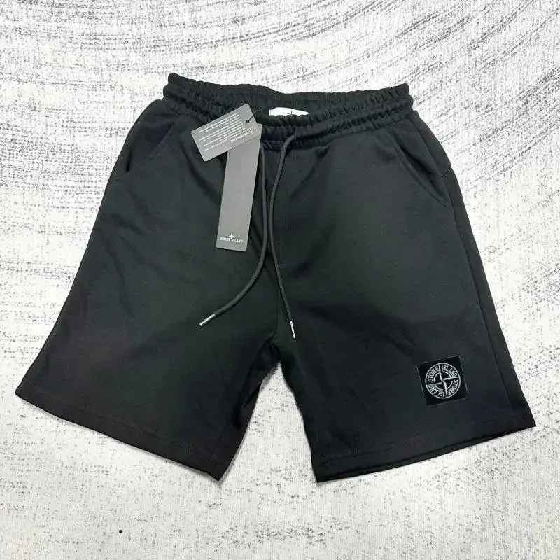 Stone Island 68-15 Black Shorts