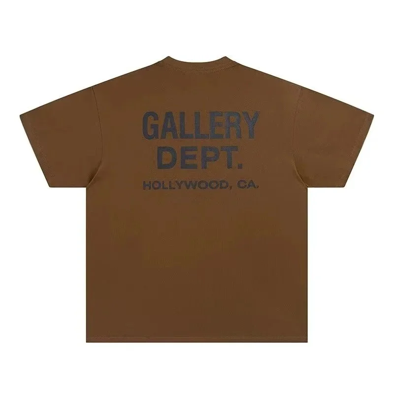 Gallery Dept. Hollywood T-Shirt Brown Casual