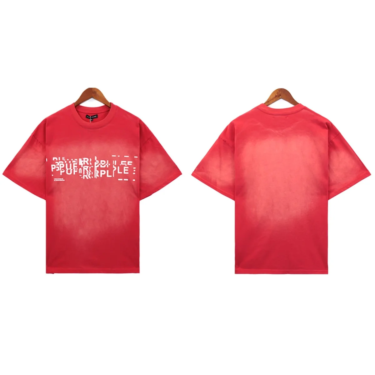 Red Gradient Graphic T-Shirt