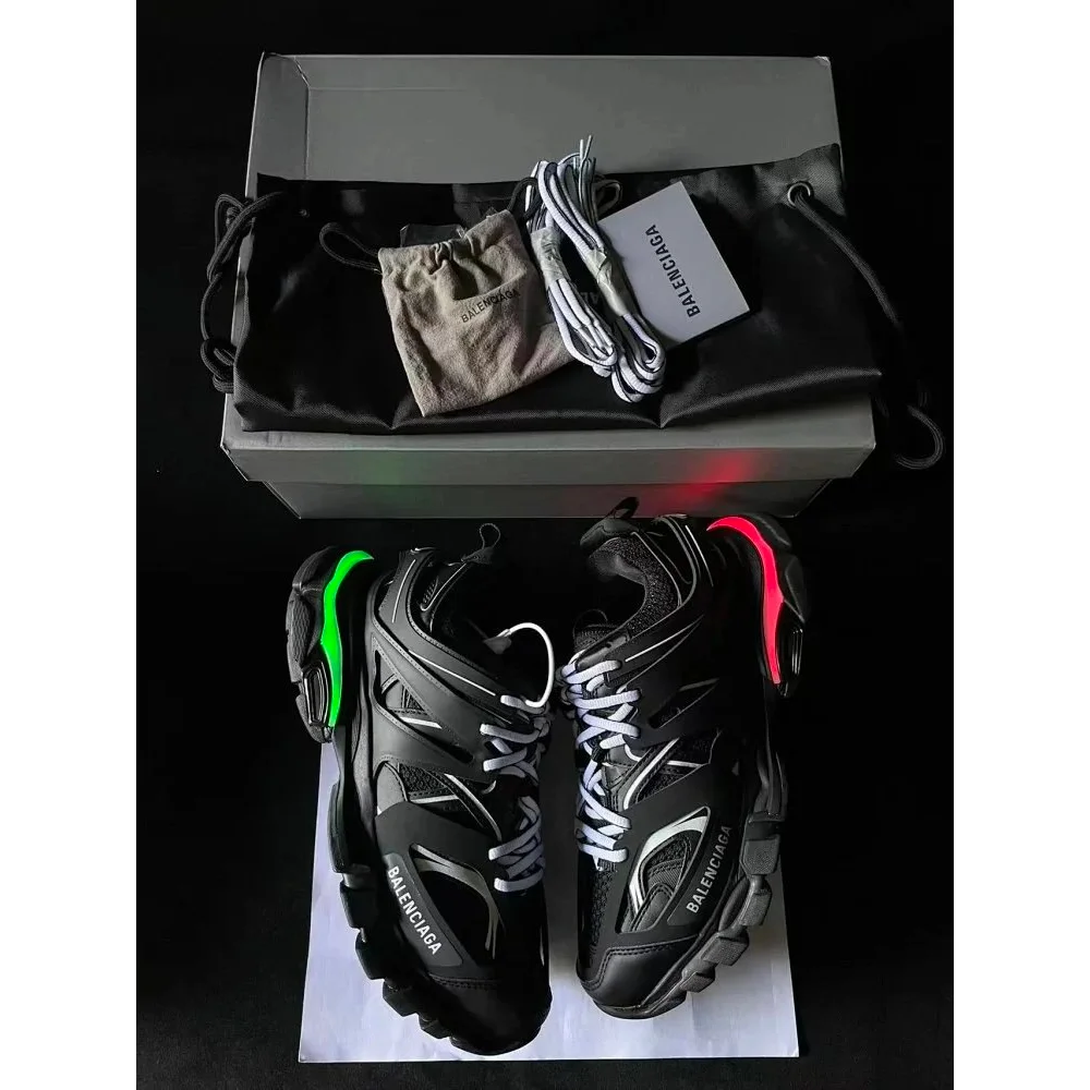 Balenciaga Track Triple Black/Neon Sneakers