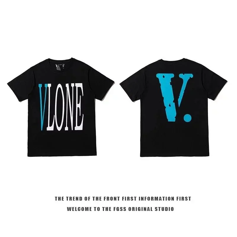 VLONE V Logo Black T-Shirt