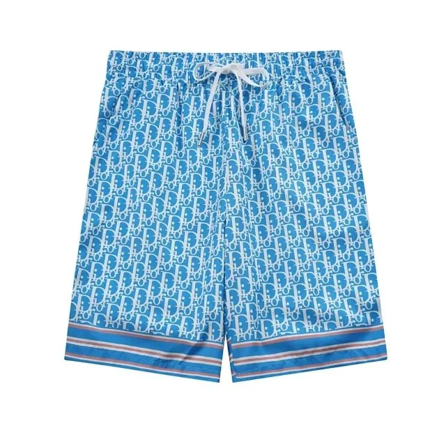 Dior Classic Logo Blue Shorts