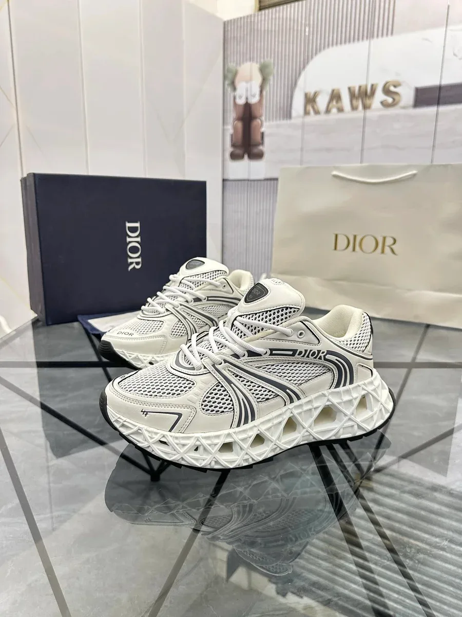 Dior Air Force 1 White/Black Sneakers